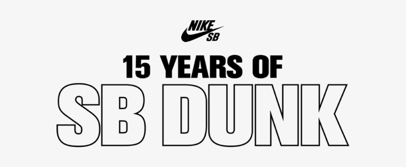 Celebrate 15 Years Of Sb Dunk With Stories Behind Some - Calligraphy, transparent png download