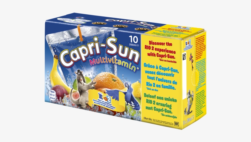 Capri Sonne Multi-vitamin 10x200ml, transparent png download