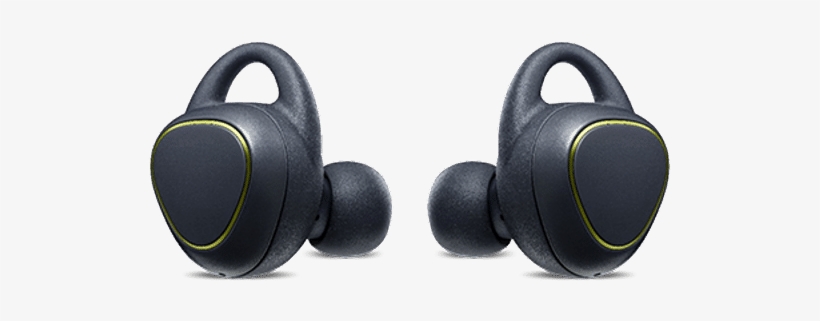 Like New Samsung Gear Iconx Black Smart Headphones - Samsung Gear Iconx, Black, transparent png download