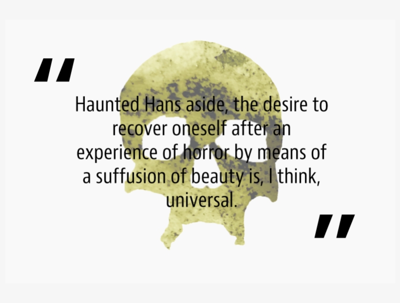 Haunted Hans Aside, The Desire To Recover Oneself After - Graphic Design, transparent png download