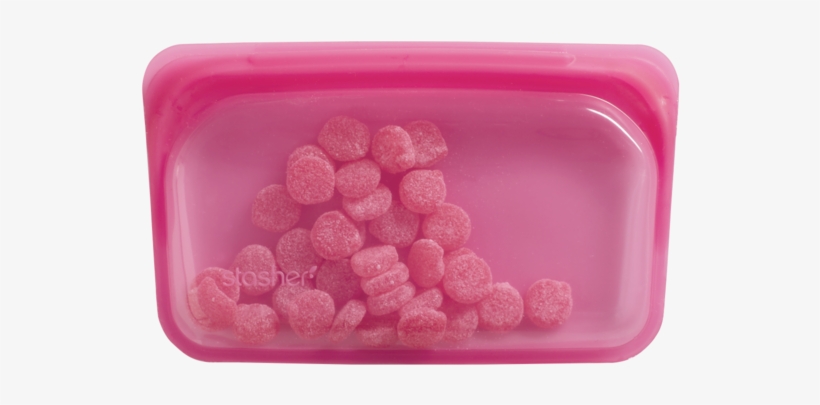 Reusable Silicone Snack Bag - Silicone Zip Lock Container Aliexpress, transparent png download