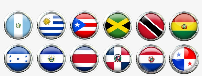 12 More Latin And South American Countries Added - El Salvador, transparent png download