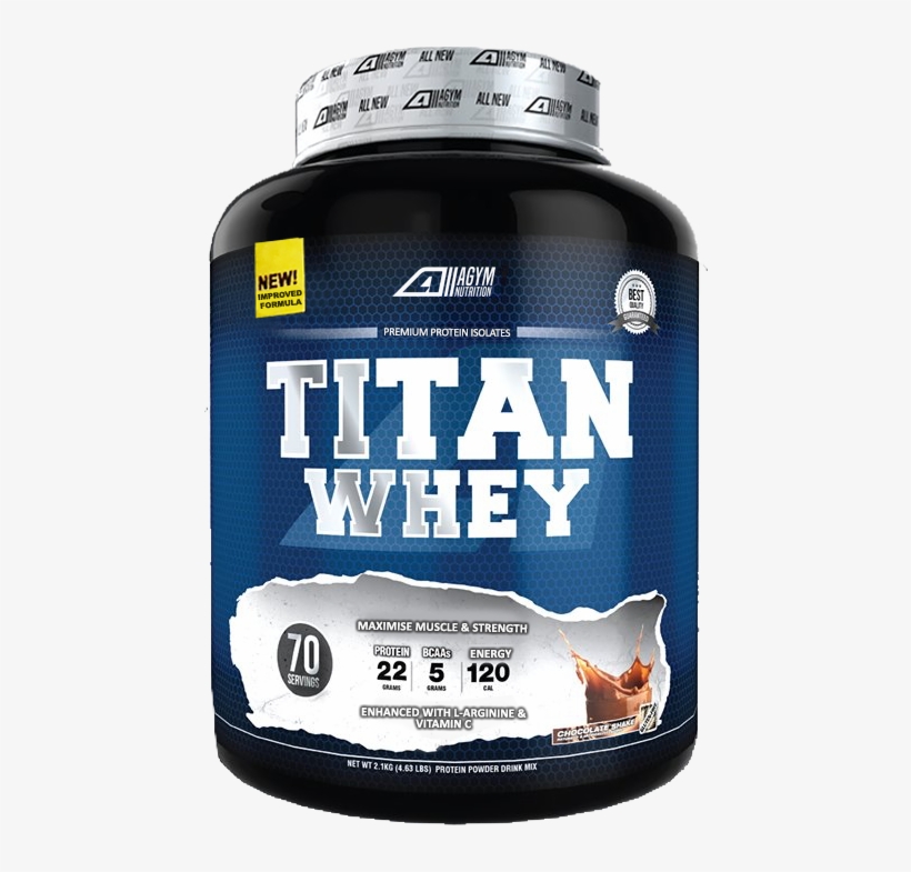Titan Whey Protein, transparent png download