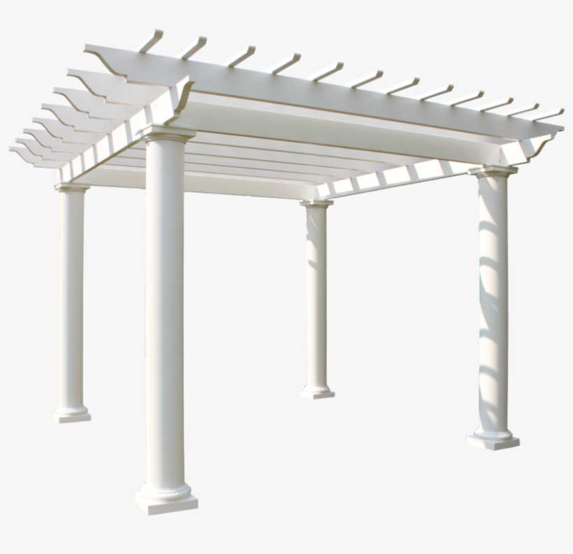 Arbors -  -  - Pergola With Square Columns, transparent png download