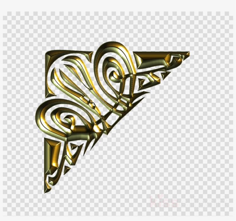 Adornos Dorados Para Diplomas Clipart Photoscape - Adornos Para Diplomas Png, transparent png download