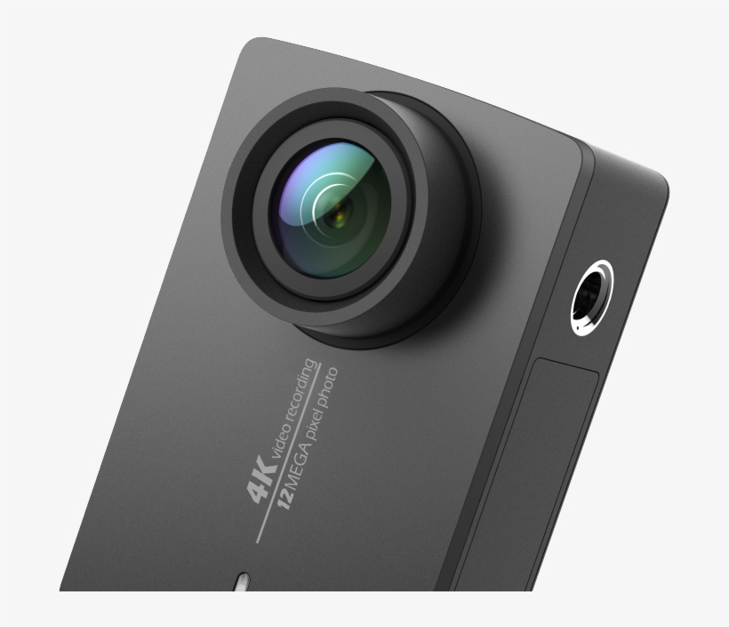 Yi 90003 4k Action Camera (night Black), transparent png download