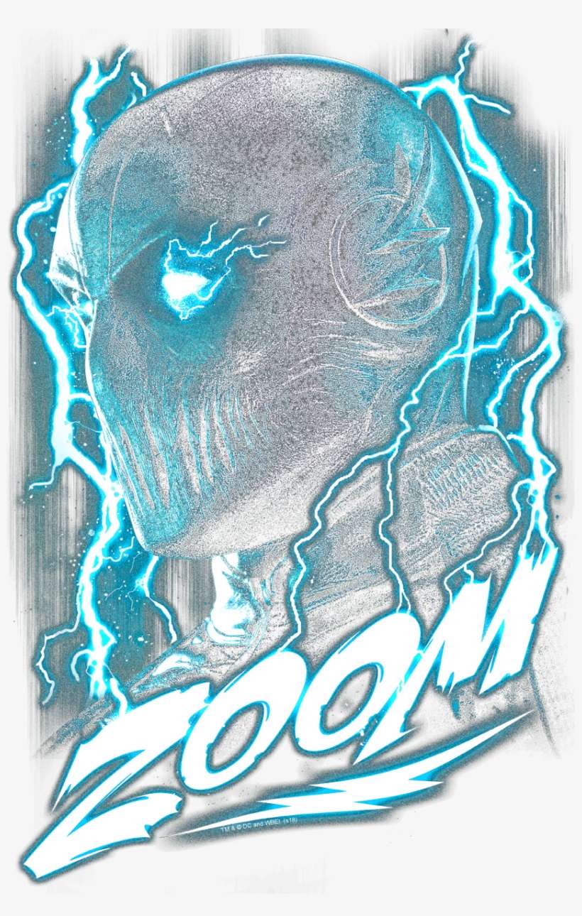 The Flash Zoom Youth T Shirt - Illustration, transparent png download