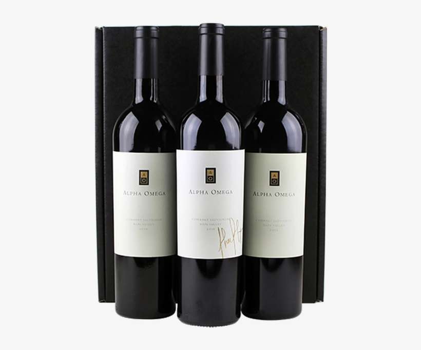 3-pack Holiday Cabernet Sauvignon Vertical - Alpha Omega Winery, transparent png download