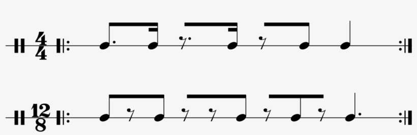 Rumba Clave Pattern - Clave 12 8 PNG Image | Transparent PNG Free ...