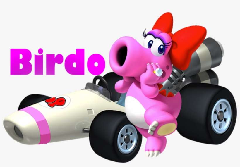 Birdo Images Birdo Wih Her B-dasher In Mk7 - Mario Kart Hd, transparent png download