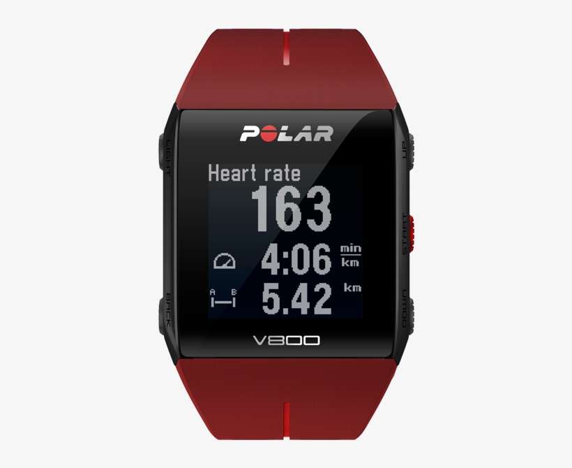 Polar V800 Javier Gomez Noya Special Edition, - Polar V800 Gps Sports Watch, transparent png download