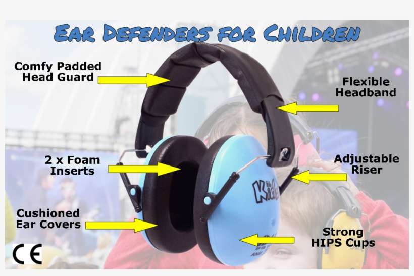 Edz Kidz Info Big - Ear Defenders Kids, transparent png download