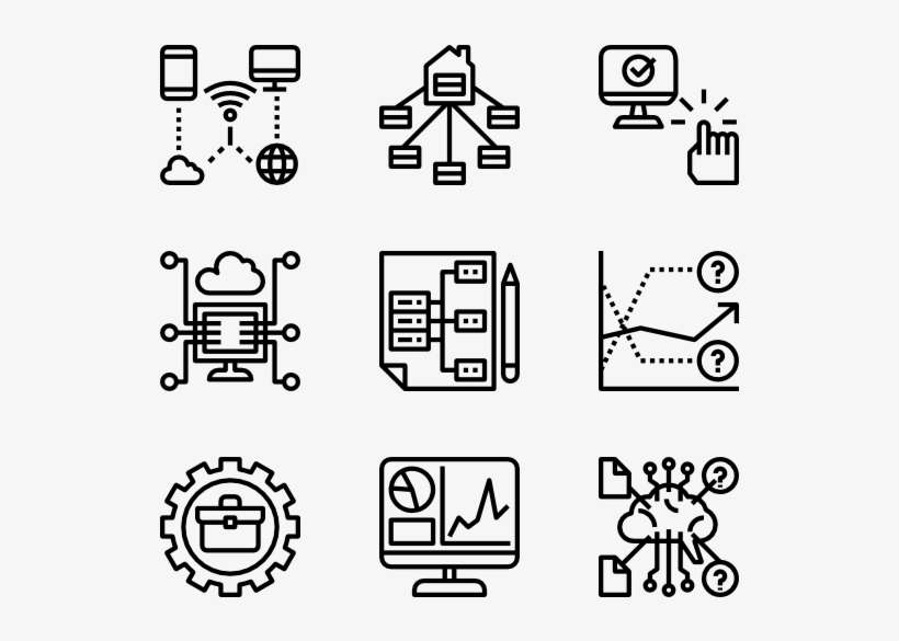 Business Intelligence - Corruption Icons, transparent png download