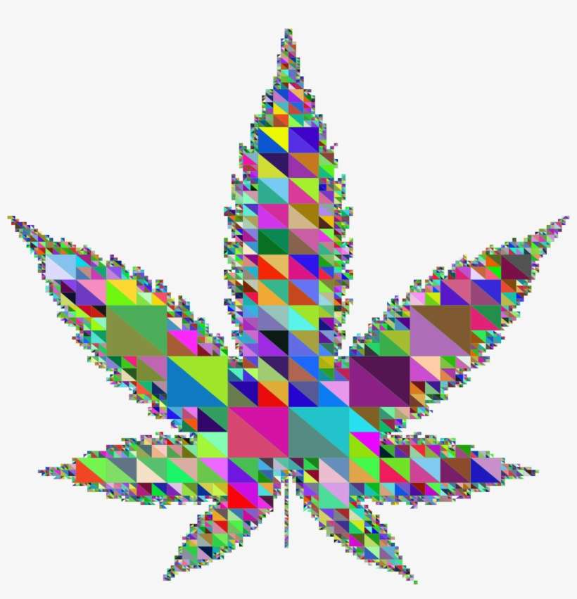 Cannabis Leaf Clip Art, transparent png download
