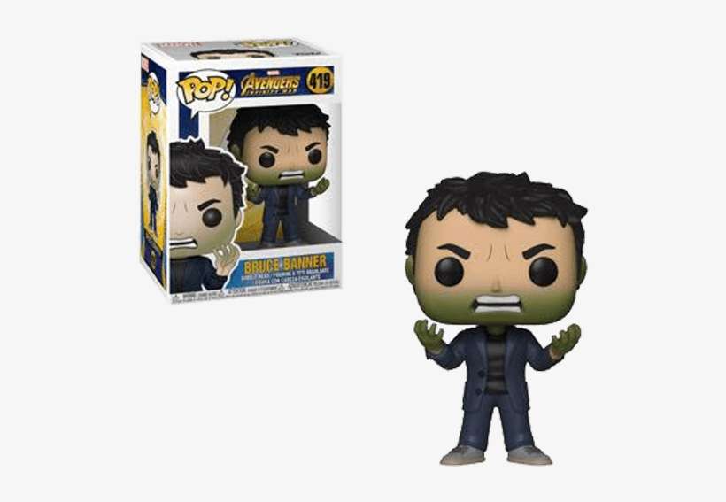 Infinity War S2 - Funko Pop Bruce Banner Infinity War, transparent png download