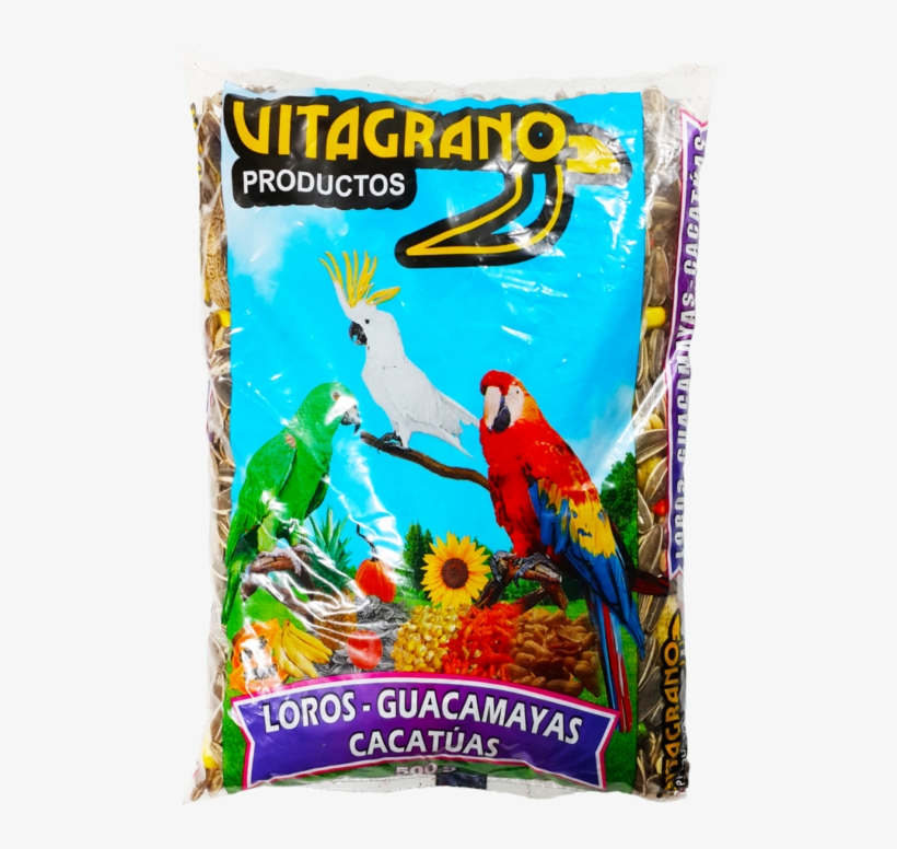 Loros Guacamayas X 500g Vitagrano - Budgie, transparent png download