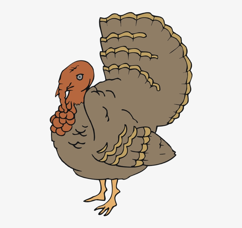 Free Turkey Clipart Graphic Transparent Library - Vector Graphics, transparent png download