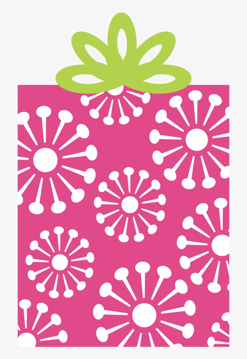 Mom Happy Birthday Source - Pink Birthday Present Clip Art, transparent png download