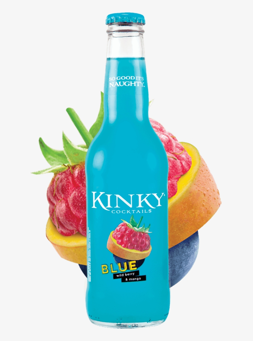Kinky® Cocktails Bluedetails Blue Raspberry Kinky Cocktails PNG Image