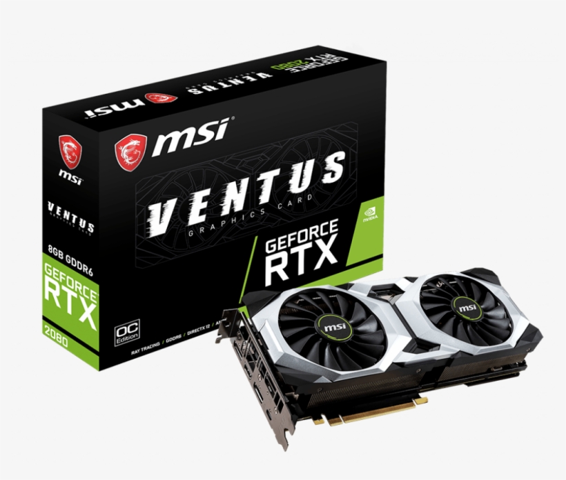 Geforce Rtx 2080 Ventus 8g Oc, transparent png download