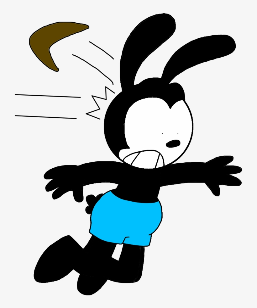 Oswald Hit By A - Hit By A Boomerang, transparent png download