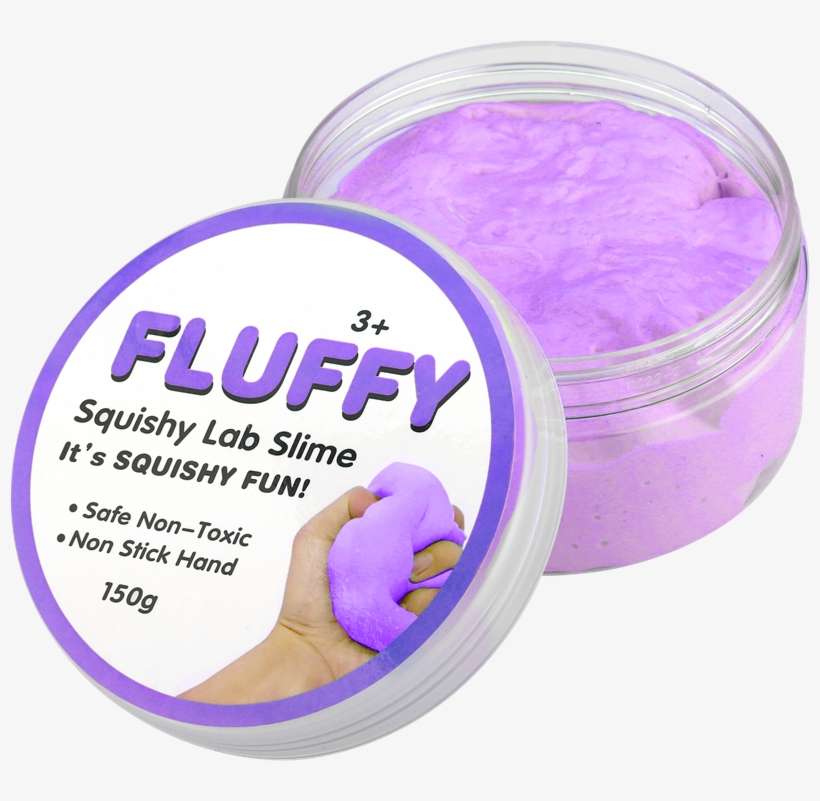 Fluffy Slime 150 G Assorted Colours - Köpa Slime, transparent png download