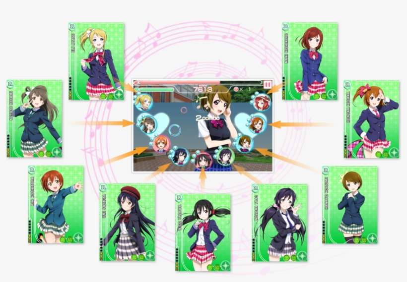 Love Live Ios Game - Love Live! School Idol Festival, transparent png download