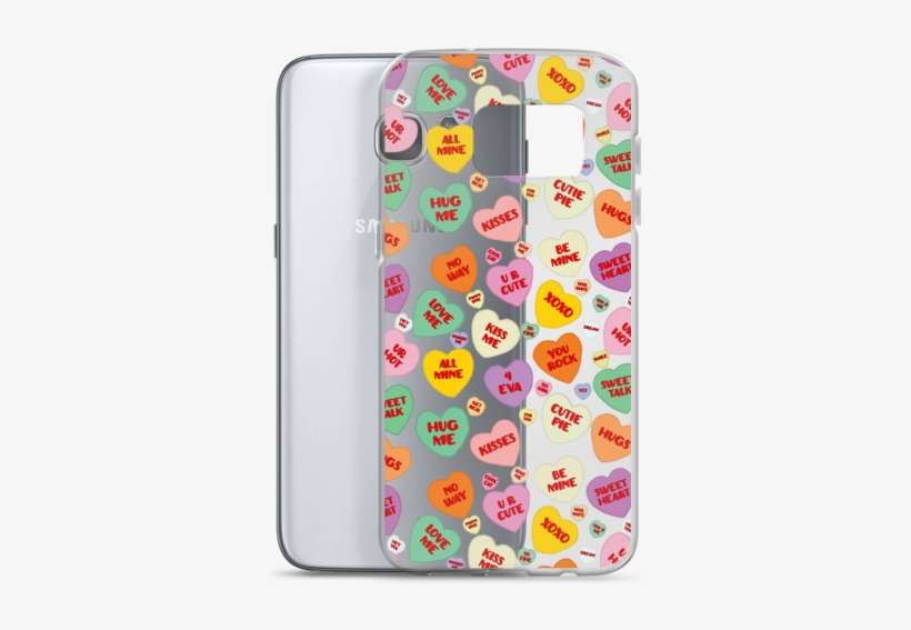 Candy Hearts Samsung Case - Iphone, transparent png download