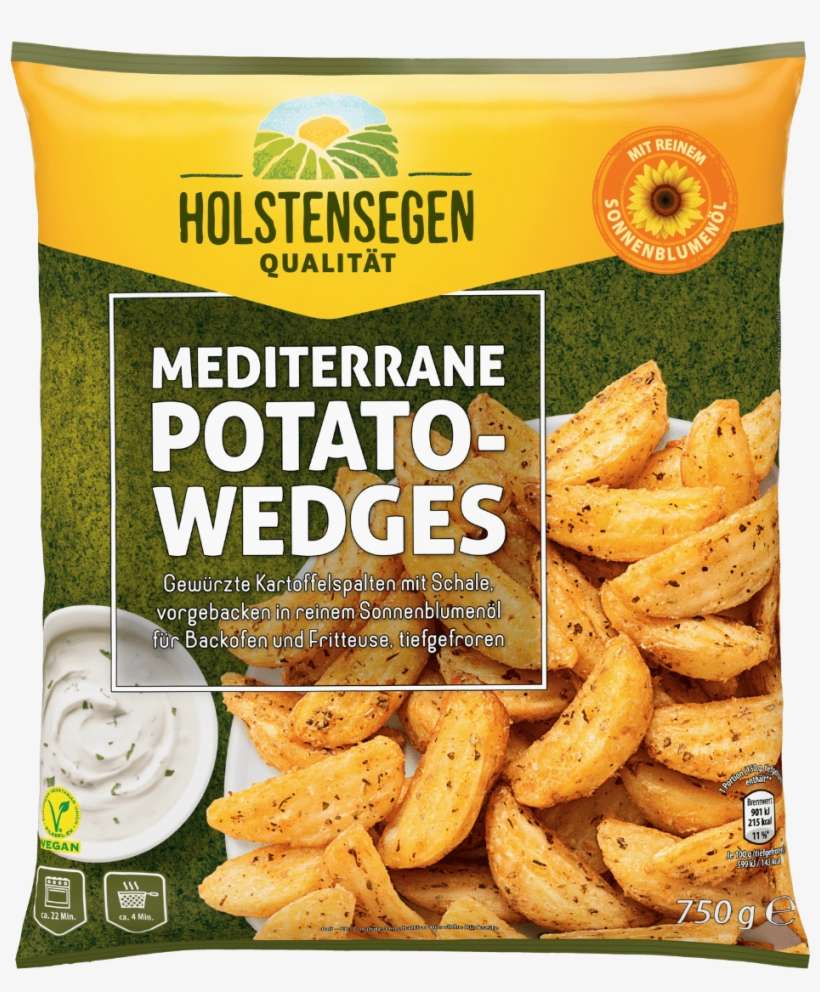 Holstensegen Potato-wedges Von Aldi Nord - Potato Wedges, transparent png download