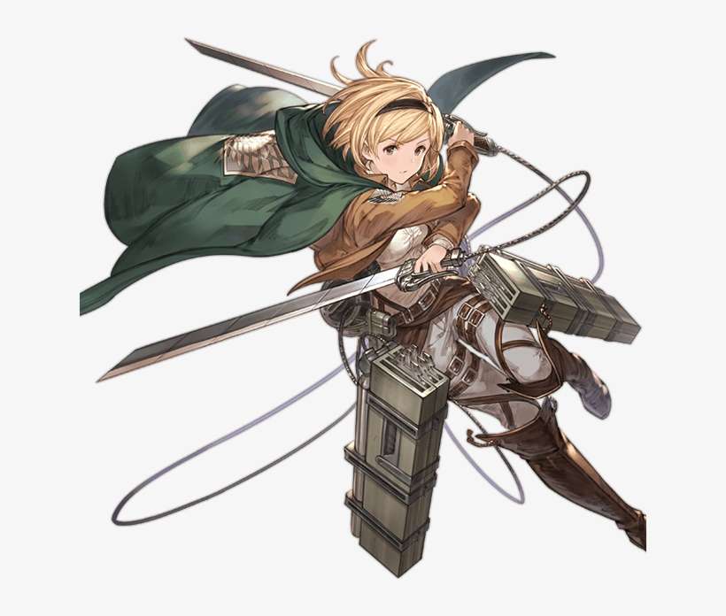 Gita Download Gita Image - Granblue Fantasy Crossover Attack On Titan, transparent png download