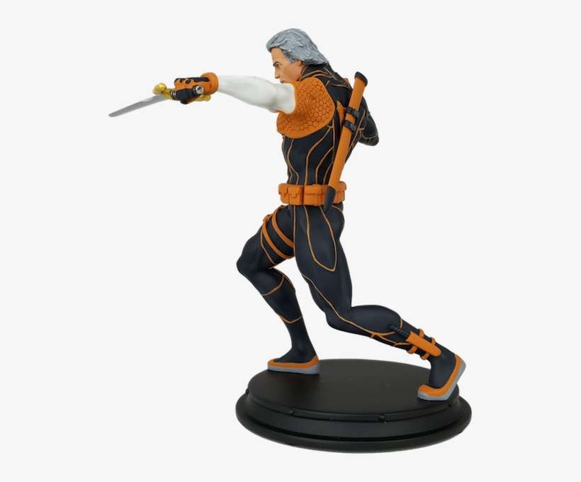 Weilding Both His Gun And Sword, And Wearing His Costume - Deathstroke, transparent png download