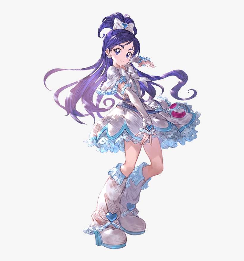 Cure White A - Cure Black And Cure White, transparent png download