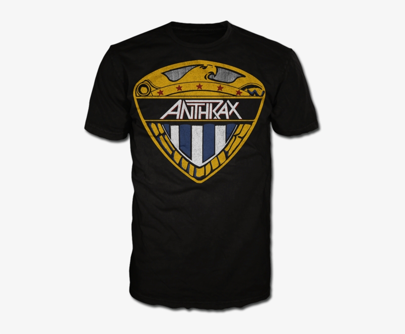 Eagle Shield Tee - Anthrax Eagle Shield, transparent png download
