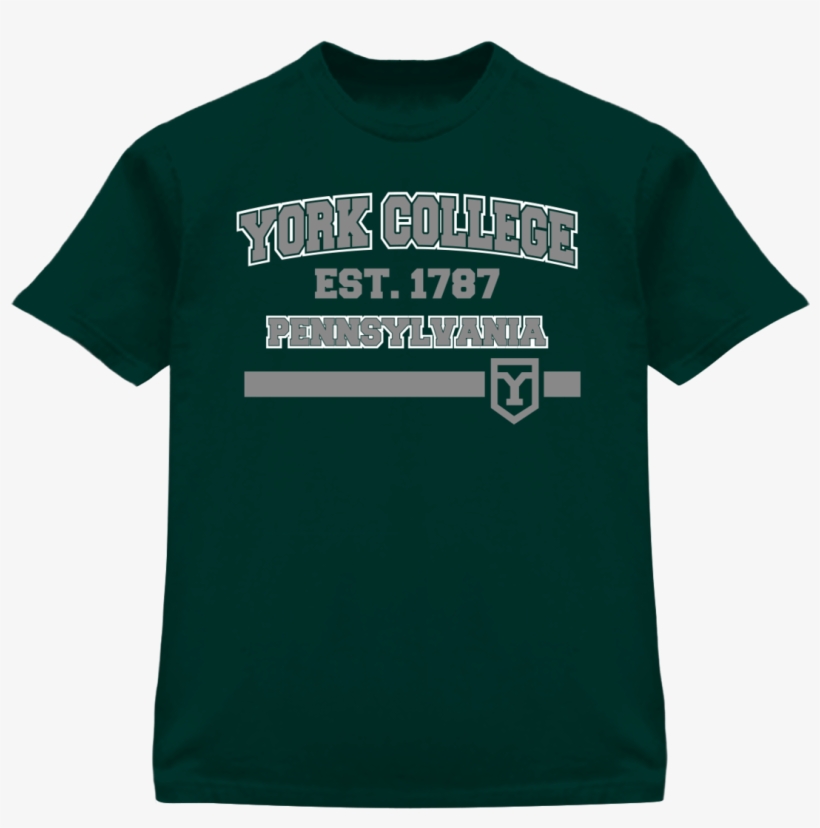 Gildan York College Over 1787 Over Pa And Shield Design - Screw It T-shirt, transparent png download