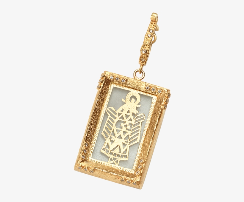 20k Thewa Anubis Pendant - Gold, transparent png download