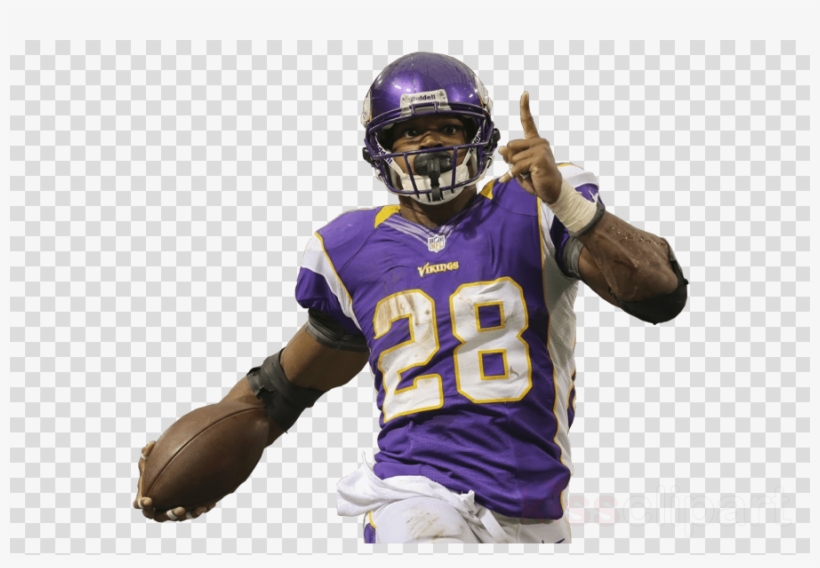 Adrian Peterson Png Clipart Minnesota Vikings American - Adrian Peterson V1 Outlet Cover, transparent png download