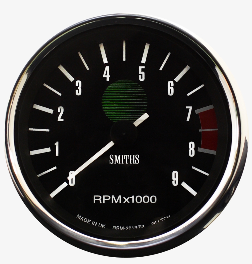 Smiths Classic Norton Globe Logo Tachometer - Photograph, transparent png download