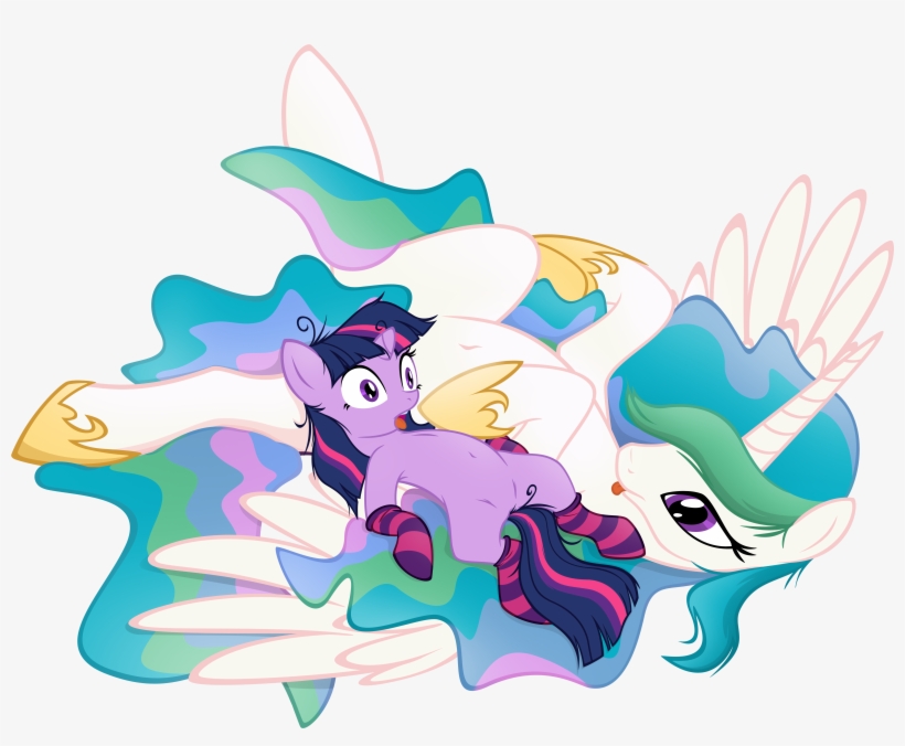 Respond - Celestia X Twilight Nsfw, transparent png download