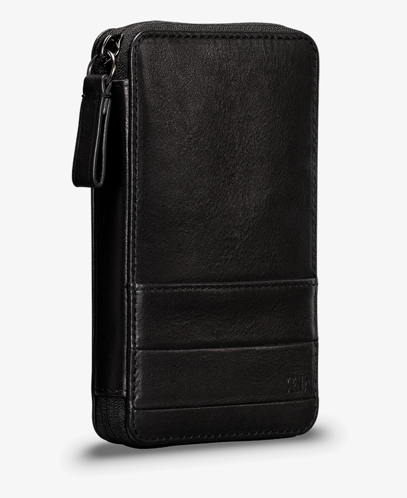 Deen Leather Zip-around Travel Wallet - Wallet, transparent png download
