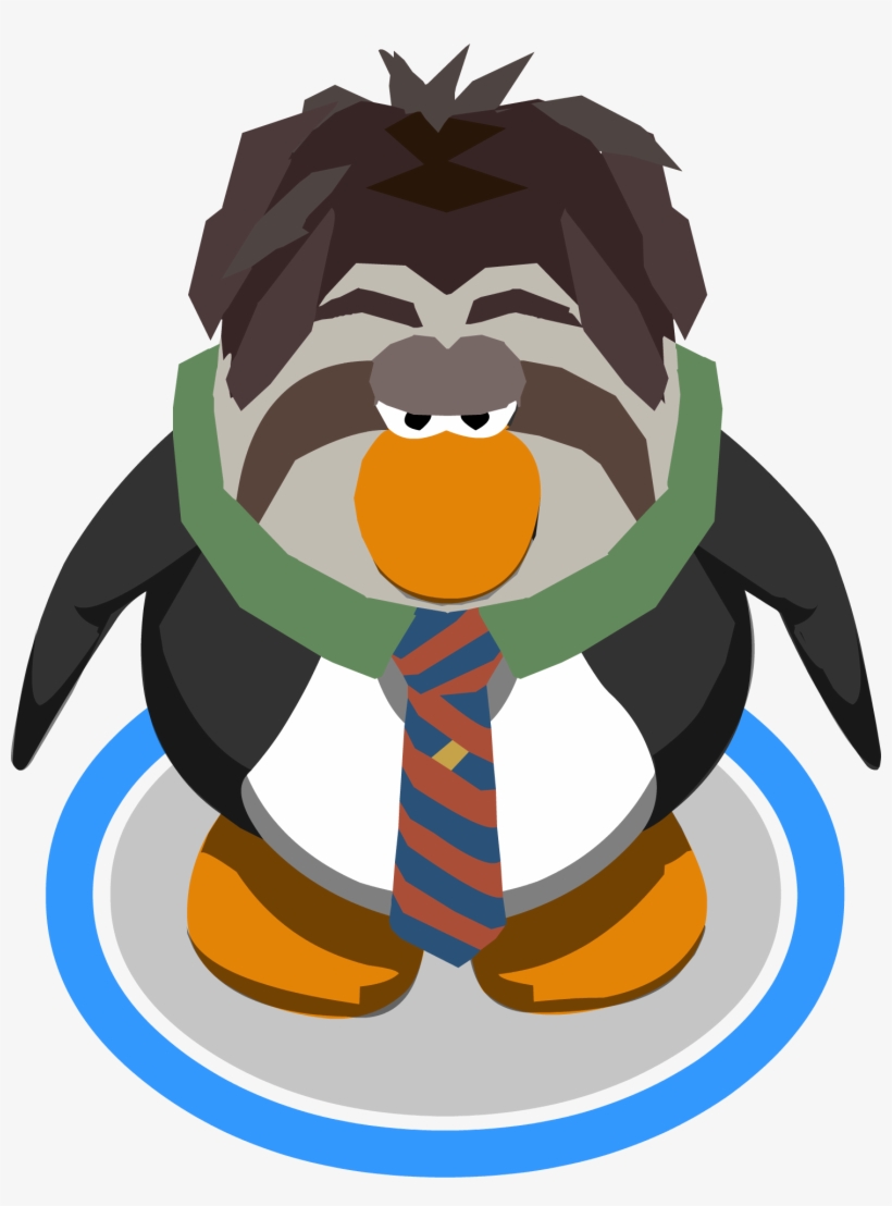 Flash Mask In-game - Club Penguin Graduation Cap, transparent png download