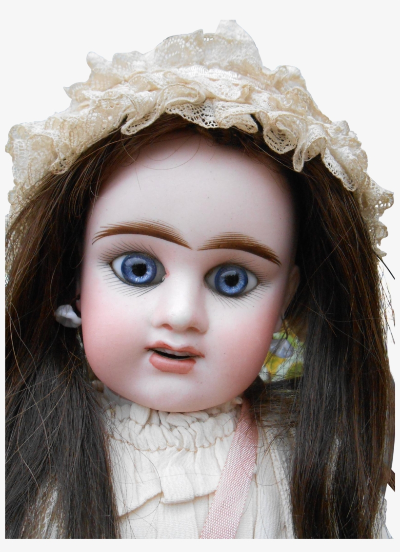 Blue Sparkling Eyes - Doll, transparent png download