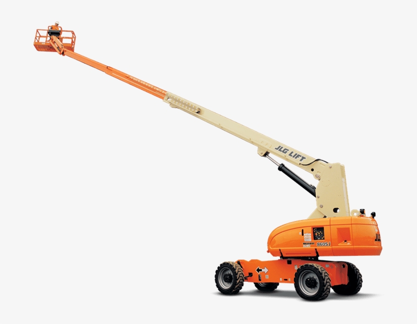 86′ Rough Terrain Straight Boom Lift - Jlg 860sj, transparent png download