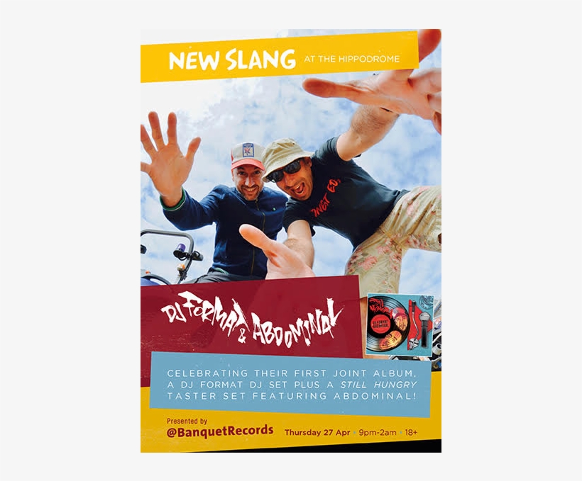 Ns270417tickets - Dj Format & Abdominal Still Hungry Vinyl Record, transparent png download