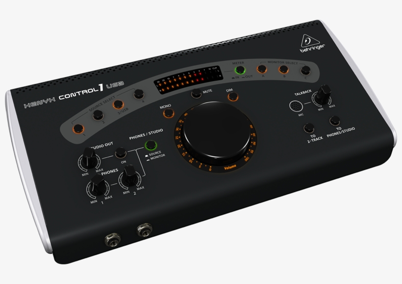 Image - Behringer Xenyx Control1usb Studio Control Center, transparent png download
