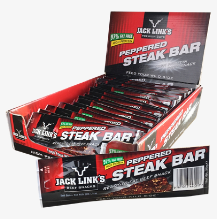 Jack Links Beef Steak Bars - Jack Links Beef Jerky, transparent png download
