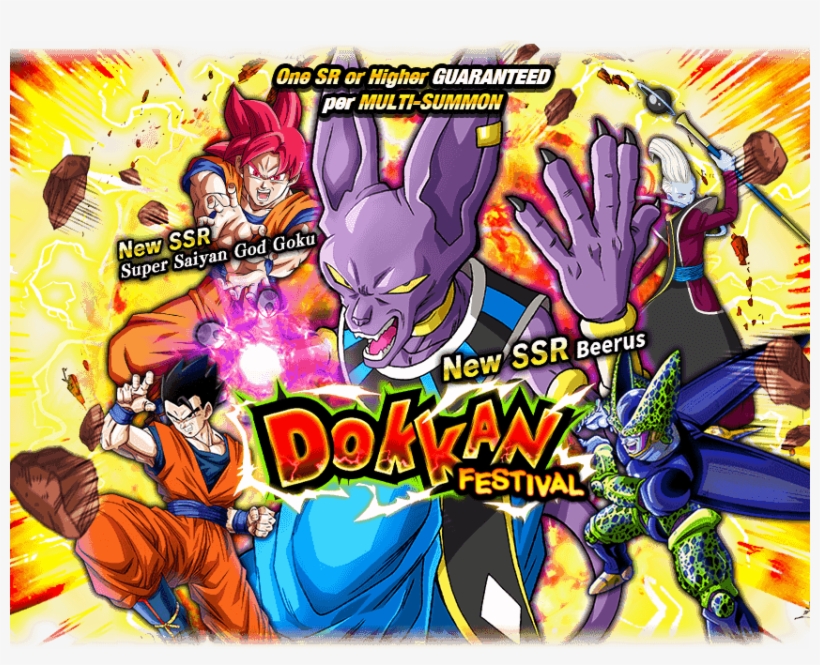 Dokkan Festival Summons - Dokkan Battle Summon Festival, transparent png download