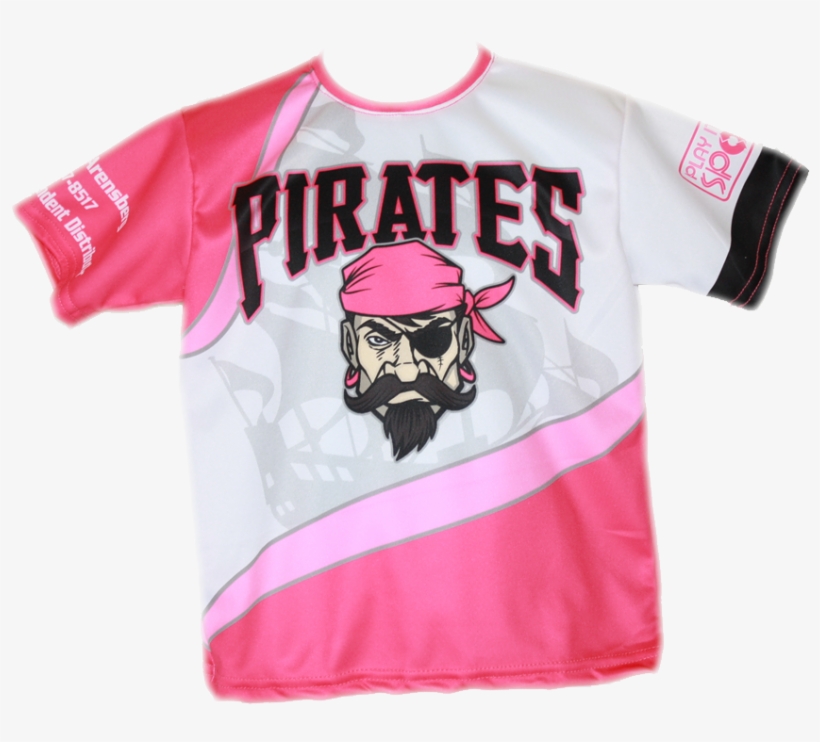 Baseball Jersey Pink - Pink Baseball Jersey, transparent png download