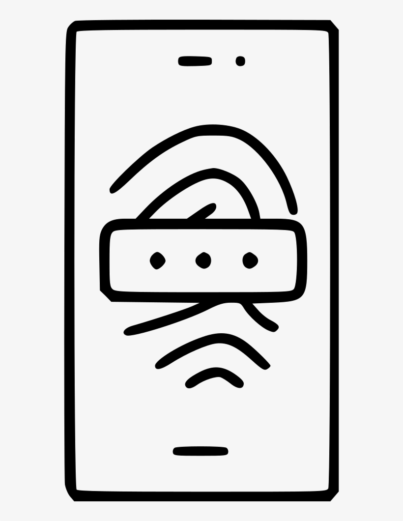 Scanning Fingerprint Touch Id Password Comments, transparent png download