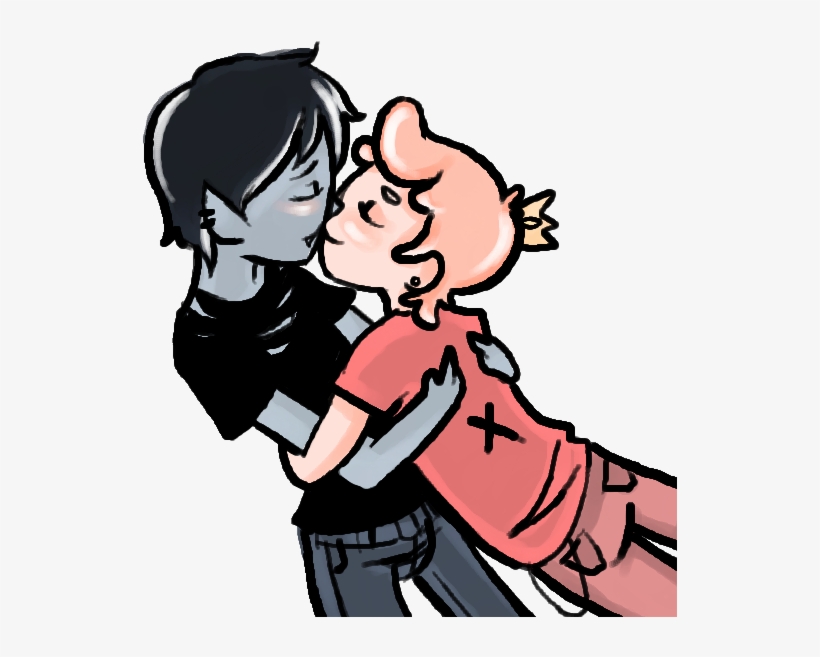 “ Marshall Lee X Prince Gumball By Lockoneyes122 ” - Cartoon, transparent png download