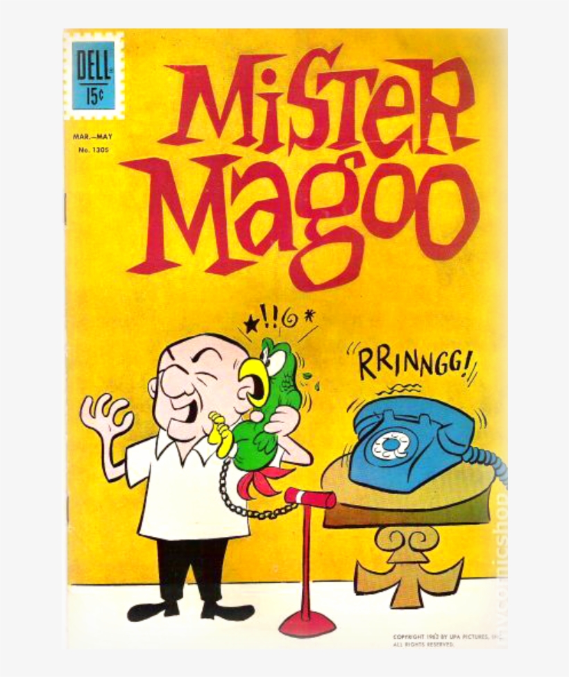 Model Image T Shirt - Mr Magoo Comic, transparent png download